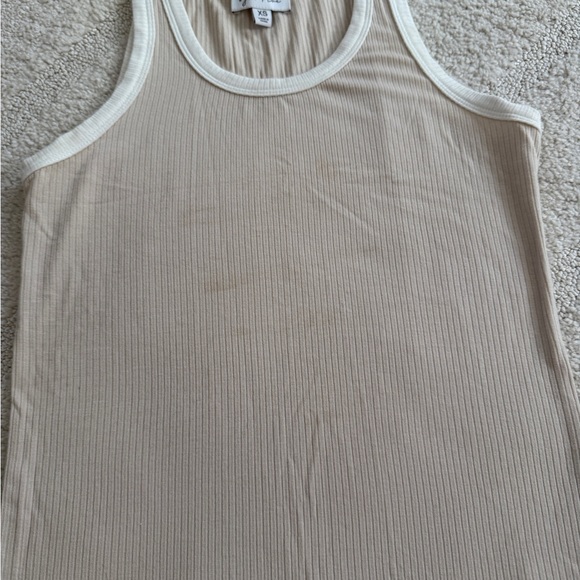 Wyld Blue Beige Tank Top - Picture 2 of 5